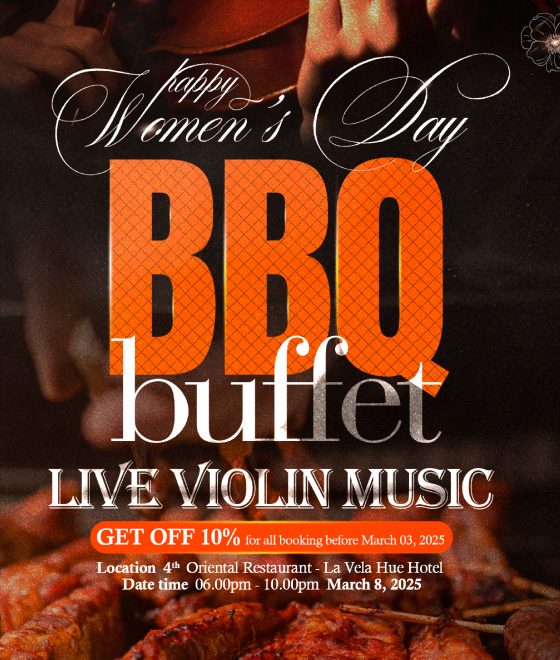 HAPPY WOMAN’S DAY – BBQ BUFFET