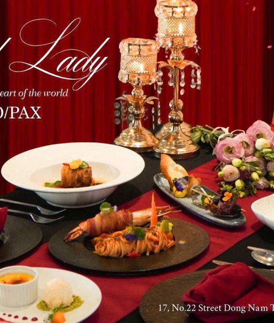 ENCHANTED LADY SET MENU 08.03