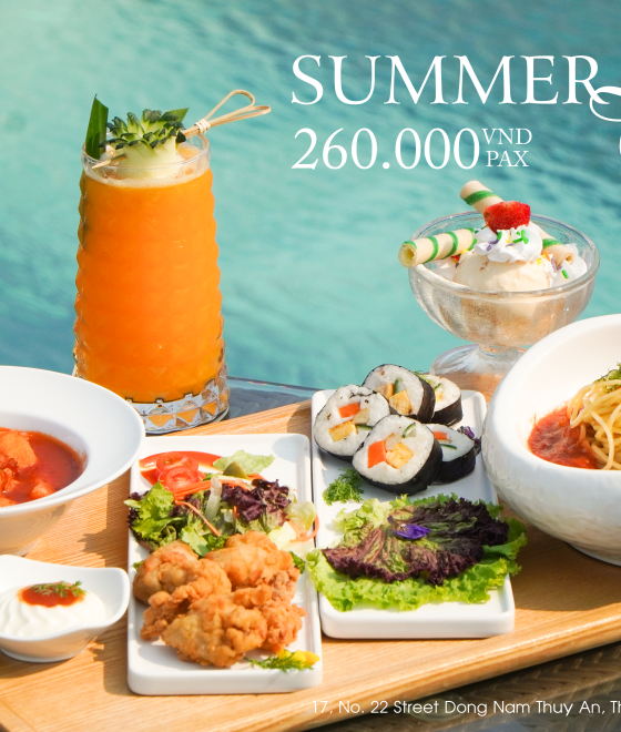 DIVE INTO A VIBRANT SUMMER AT THE 360° GLASS-BOTTOM INFINITY POOL – ONLY AT LA VELA HUE HOTEL!